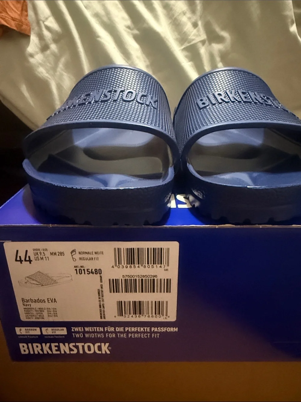 Men's Blue Birkenstock Slides